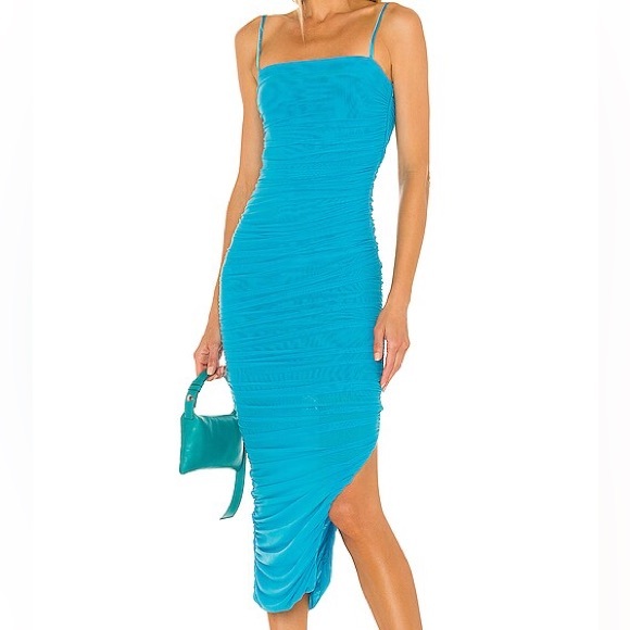 SNDYS Simone Dress in Blue - Picture 2 of 5